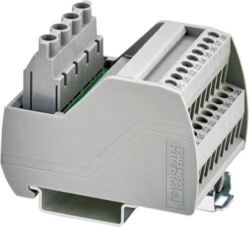 PHOENIX CONTACT VIP-2/SC/PDM-2/16 Varioface-Modul mit zwei Potentialausgleichsschienen (P1, P2) für Potentialverteilerschienen, 50.0mm Modulbreite