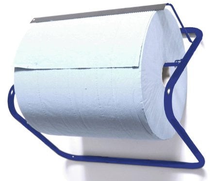 Papierrollenhalter Wandhalter, 35 x 50 x 25 cm, blau