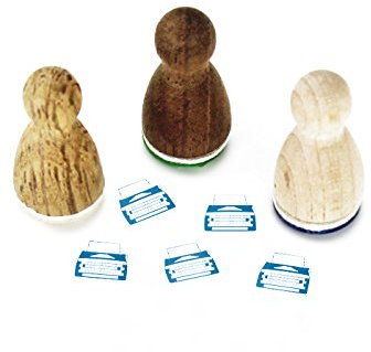 Stemplino Mini Stempel Schreibmaschine