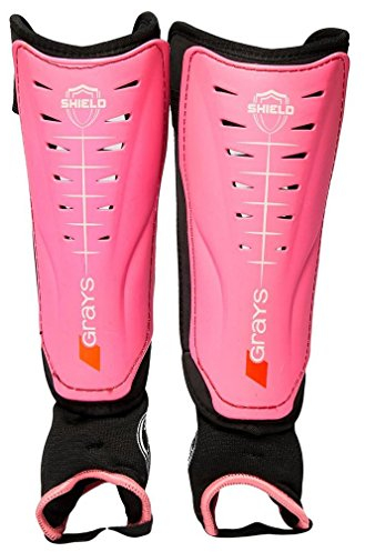 GRAYS Shield Shinguard Shield Schienbeinschutz, Fluo Pink/Schwarz, XS