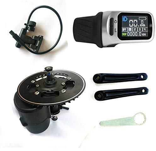 Tongsheng TSDZ2 Mid Drive Motor Conversion ebike Kit,Torque Sensor 36V 350W XH18 Display High Speed Electric Bike Motor