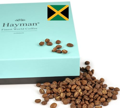 Hayman, 100% Blue Mountain Coffee from Jamaica, Whole Bean, 200g | Fresh Roasted Jamaican Coffee Beans, Medium Roast