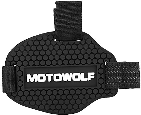 Keenso Motorrad Stiefel Protector, Universal Motorrad Schuhschutz Stiefel Schalthebel Schuhabdeckung (black)