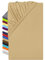 npluseins Microfaser Spannbettlaken – atmungsaktiv und Allergiker geeignet 1519.2192, 200 x 220 cm, Sand