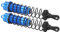 RC Stoßdämpfer, 2 Stück 1/8 RC 140 mm Ölgefüllter Einstellbarer Stoßdämpfer Dämpfer für SLASH 2WD RC Car(Blau)
