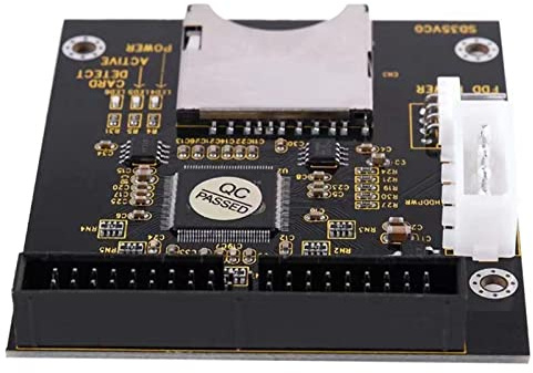 MOOKEENONE 1x SD to 3.5 IDE Adapter, SD Card to IDE 40P Male Interface Adapter Card SD to IDE SD Card Adapter