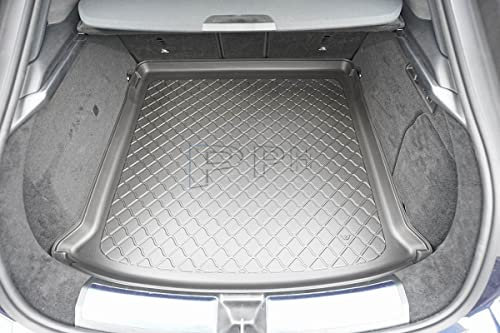 PPH Tapis de coffre en caoutchouc pour Mercedes Classe GLE Coupé (C 167) Plug-in Hybrid (GLE 350 e, GLE 350 de) à partir de 2020