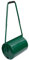 30L/38L/46L Heavy Duty Garden Grass Lawn Roller - Large Water or Sand Filled Drum, Galvanized Steel Construction, Scraper Bar & Collapsible Handle for Levelling Uneven Ground - Green (30 Liter)