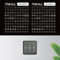 TOMALL 200 Stück Lichtschalter-Etiketten, Symbole, Aufkleber, Haushalt, transparent, Licht, Heizlüfter, Bett, Badezimmer, Küche, Garage, Waschküche, Schalter, Etikett, Grafik-Kit für Zuhause, Büro,
