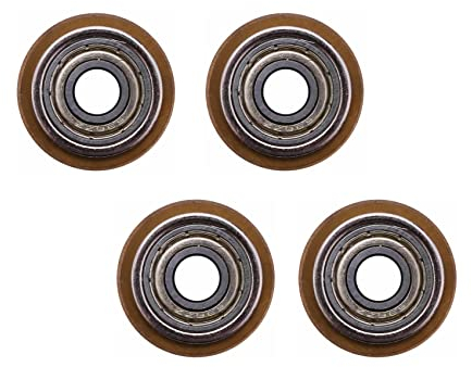 Niniang 4 x -Beschichtung, Karbid, für Messer, 22 x 6 x 6 mm, Messing, Ton