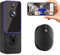 guggre Wireless Video Doorbell & Indoor Ring Chime, Enhanced Security with AI Human Detection, 2-Way Audio, HD Night Vision, AES-128 Cloud Storage, Real-Time Alerts, Smart Home Protection