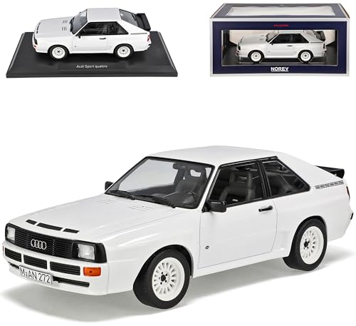 A*u*d*i Sport Quattro Coupe Weiss 1980-1991 1/18 Norev Modell Auto