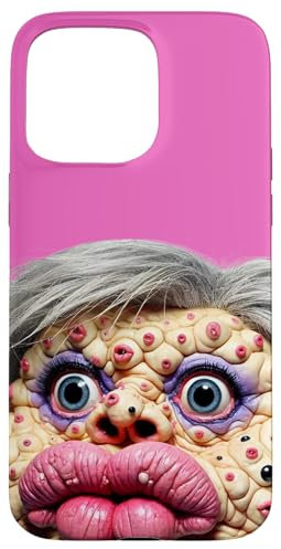 iPhone 15 Pro Max Funny Ugly Phone Case