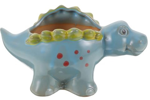 PAMINGONO 1 Pc Maceta Original suculentas Home Decor decoración de Interiores contenedores de Brillo de Labios decoración de Mesa Olla de Escritorio Jardinera suculenta de cerámica Blue