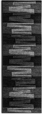 Floordirekt Läufer Teppich Brücke Teppichläufer Veneto (Anthrazit, 67 x 100 cm)