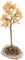DECHOUS Citrin Geldbaum Statue Aus Kristall Für Tischdekoration Eleganter Bonsai Baum Für Wohn Bürogestaltung Symbol Für Reichtum Und Glück