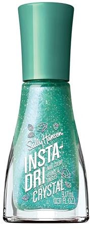 Sally Hansen Sally Hansen Insta-Dri Nagellack, Top Coat, schnelltrocknend, Aquamarin Aura 121, leicht zu gleiten, 9 ml