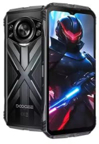 LMHTRADE S Cyber Pro 6.6 Inch FHD+ Rugged Smartphone Android 14120Hz 32GB RAM 512GB ROM 10800mAh Battery 50MP Camera Cellphone NFC