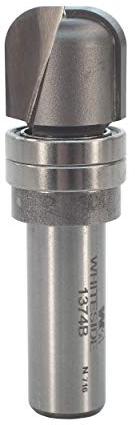 Whiteside Router Bits 1374B Bowl and Tray Bit - 1/4-Inch Radius, 3/4-Inch Cutting Diameter, 5/8-Inch Cutting Length, and 1/2-Inch Shank