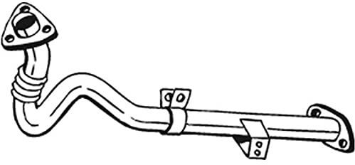BOSAL Abgasrohr 770-587 | Kompatibel mit: TOYOTA LAND CRUISER, LAND CRUISER Hardtop