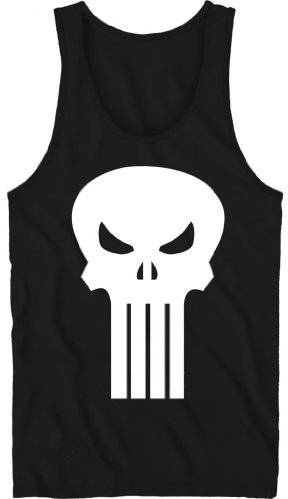 Marvel The Punisher Plain Jane Men's Black Tank Top Shirt | XXL