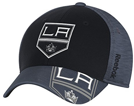 NHL Los Angeles Kings Herren Playoff Team Cap, Größe S/M, Schwarz