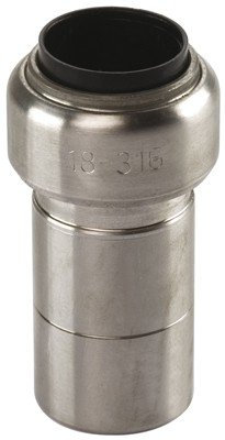 Edelstahl Steckfitting Tectite Reduziernippel 22 mm auf 18 mm, TS243