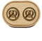 Ohrringe Ohrpins Oktoberfest Schmuck Bretzeln/Brezel/pretzel aus Holz