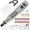 CHOKMAX Cordless Rotary Tool, 3.7V Li-ion Mini Rotary Multi-Tool Kit with Variable Speed, 42pcs Accessories Kit Electric Rotary DIY Grinder for Polishing, Cleaning and Engraving