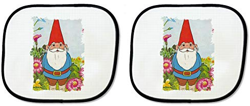 Parasol Doble David EL GNOMO Serie Dibujos sunshield Coche