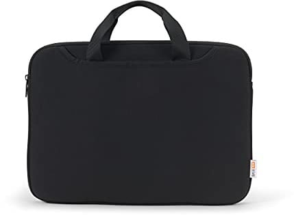 base xx Laptop Sleeve Plus 10 Zoll – 11.6 Zoll Notebookhülle - Wasserabweisende Notebooktasche mit Tragegriff, Zubehörfach, Metallreißverschluß, stoßfeste Polsterung, schwarz