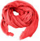 Niklarson Schal Tuch koralle 190x100cm Damen Poncho Stola Pareo Viskose T1814