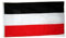 Hainice Deutschlandflagge Polyester Nationalbanner Schwarz Weiß Rot Deutschland Flagge 90 x 150 cm