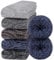Belloxis Sockenwolle Herren Socken 43-46 Thermosocken Warme Dicke Wintersocken Socken Geschenke für Männer
