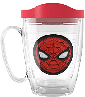 Tervis Marvel Spider-Man Spidey Gobelet isotherme à double paroi en plastique classique fabriqué aux États-Unis