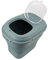 Rice Container, 15-50kg Dispenser Bin PP Food Storage Container Rice Dispenser Plastic Containers with Measuring Cup Food Cereal Container Bins for Kitchen Pantry