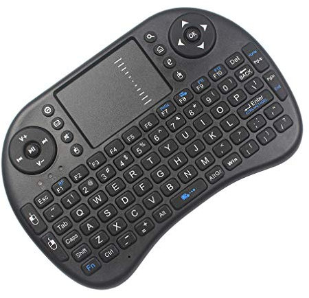 New Mini Wireless Keyboard and Touchpad Mouse Combo, Compatible with, Android TV Box, IPTV, 4K Media Stick, Smart TV, PC, X-Boxes +More