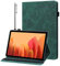 GLANDOTU Coque pour Xiaomi Pad 6 / Xiaomi Pad 6 Pro 11, Flip Cover avec Support et Fente pour Carte étui en Cuir Coque pour Xiaomi Pad 6 Coque-Vert