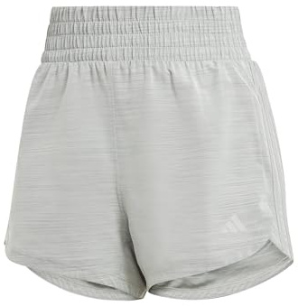 adidas Women's Pacer Training 3 Stripes Woven High Rise Short, XXS 3 inch