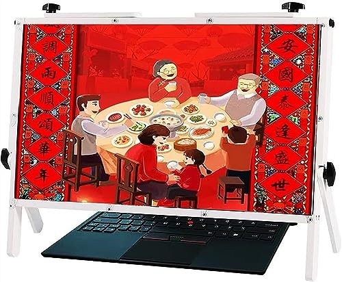 AMeLL Computer-Bildschirmlupe, Laptop-Bildschirmlupe, 22 Faltbare Bildschirmlupe, Schutz for Laptop