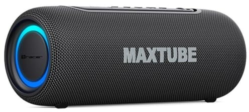 Tracer MaxTube Tragbarer Bluetooth-Lautsprecher, Schwarz, 20 W