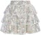 GRACE KARIN Kinder Sommer Pailletten Röcke Mädchen Layered Tutu Ballettrock Geburtstagsröcke Partykleid Mehrfarbig auf weiß 6 Jahre