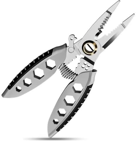 Wire Strippers, 16 in 1 Cable Stripper with Hexagonal Wrench Function, Wire Cutters, Multipurpose Electricians Tools | Nice Dad Gift - 7 Inch