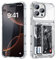 Vunake for iPhone 16 Pro Max Case with Card Holder（Max 4 Cards） for iPhone 16 Pro Max phone Case Shockproof Military Grade Drop Protection Anti-Yellow Cases for 16 Pro Max Case-Clear