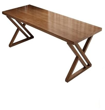 Escritorio de Computadora Escritorio de estudio doble de madera maciza, escritorio for ordenador, hogar, sala de estar, negociación, mesa de té, dormitorio, escuela, escritorio for ordenador Escritori