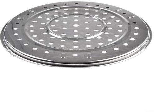 Griglia da cucina in acciaio inox con 3 gambe, accessorio da cucina perfetto per cuocere a vapore verdure e altro (26 cm)