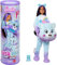 Barbie Cutie Reveal Care Bears Serie 2 Dream Bright Bear Muñeca y accesorios con 10 sorpresas, incluye cambio de color y un osito en miniatura, JFV61