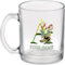 Klassek Personalised Mug Glass Initial A to Z Letter and Personalised Name Wife Mum Daughter Friend Colleague Coffee Tea 10oz Gift Present Printed on 2 Sides. Names and letterson a Hygienic Mug
