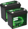 HYSINCERE LiFePO4 100Ah 12V Mini Batterie(2 Pack) mit BMS und 4000-15000 Zyklen,1280Wh Lithiumbatterie für Wohnmobil,Camping,Solar Home Systeme, Boote