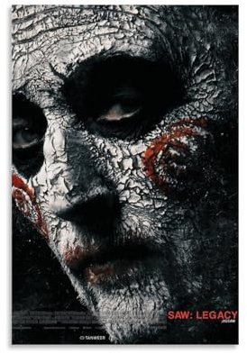 KEEP MARY Horror Movie Saw Legacy GR Poster Poster Dekorative Malerei Leinwand Wandkunst Wohnzimmer Poster Schlafzimmer Malerei 08x12inch(20x30cm)